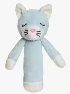 Teddykompaniet Babylegetøj-Diinglisar  Kat Rangle, Babyblå