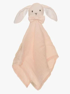 Teddykompaniet Stofbleer, Nusseklude & Babytæpper-Diinglisar  Kanin Nusseklud Musselin, Babypink