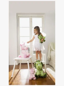 Dukker & Bamser|Teddykompaniet Enhjørning Bamse L Lyserød