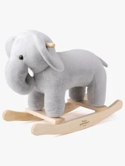 Gyngeheste & -Dyr|Teddykompaniet Gyngedyr Elefant Grå