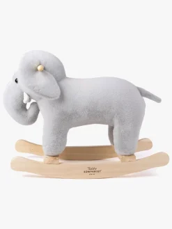 Gyngeheste & -Dyr|Teddykompaniet Gyngedyr Elefant Grå