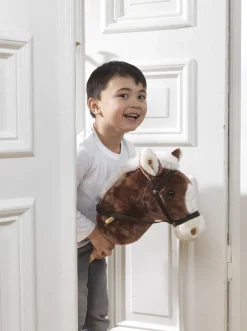 Teddykompaniet Dukker & Bamser-Kæphest m. Lyd 100 cm
