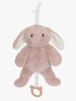 Babylegetøj|Teddykompaniet Lollan Kanin Spilledåse, Pink