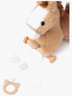 Teddykompaniet Babylegetøj-Trækdyr Hest