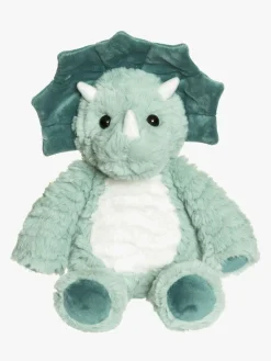 Dukker & Bamser|Teddykompaniet Tuffisar Bamse Dinosauren Dexter 40 cm Blå/Hvid