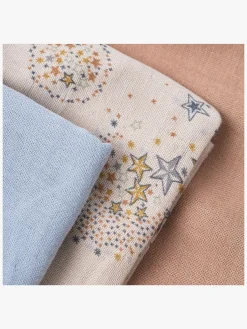 Thatsmine Stofbleer, Nusseklude & Babytæpper-That's Mine Bora Tæppe/ Stofble i Musselin 3-pak, Million Stars