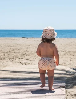 Børn Thatsmine Uv & Strand-That's Mine Sally Badeshorts, Lots of love red