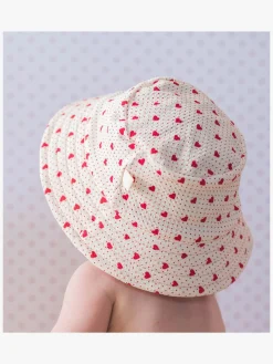 Uv & Strand|Thatsmine That's Mine Sol UV-Badehætte, Lots of love red