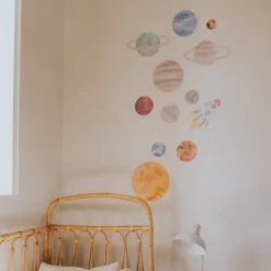 Interiør|Thatsmine That's Mine Vægstickere Solar System