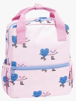 Tasker|TheCottonCloud The Cotton Cloud Rygsæk, Dancing Hearts Lyserød/Blå