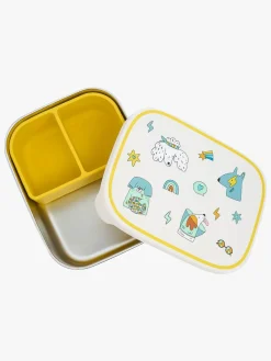 Spisetid|TheCottonCloud The Cotton Cloud Stainless Steel Madkasse, Funky Dogs