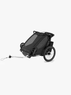 Aktivitetsvogne|Thule Chariot Sport 2 Cykelanhænger inkl. Skisæt, Black G3