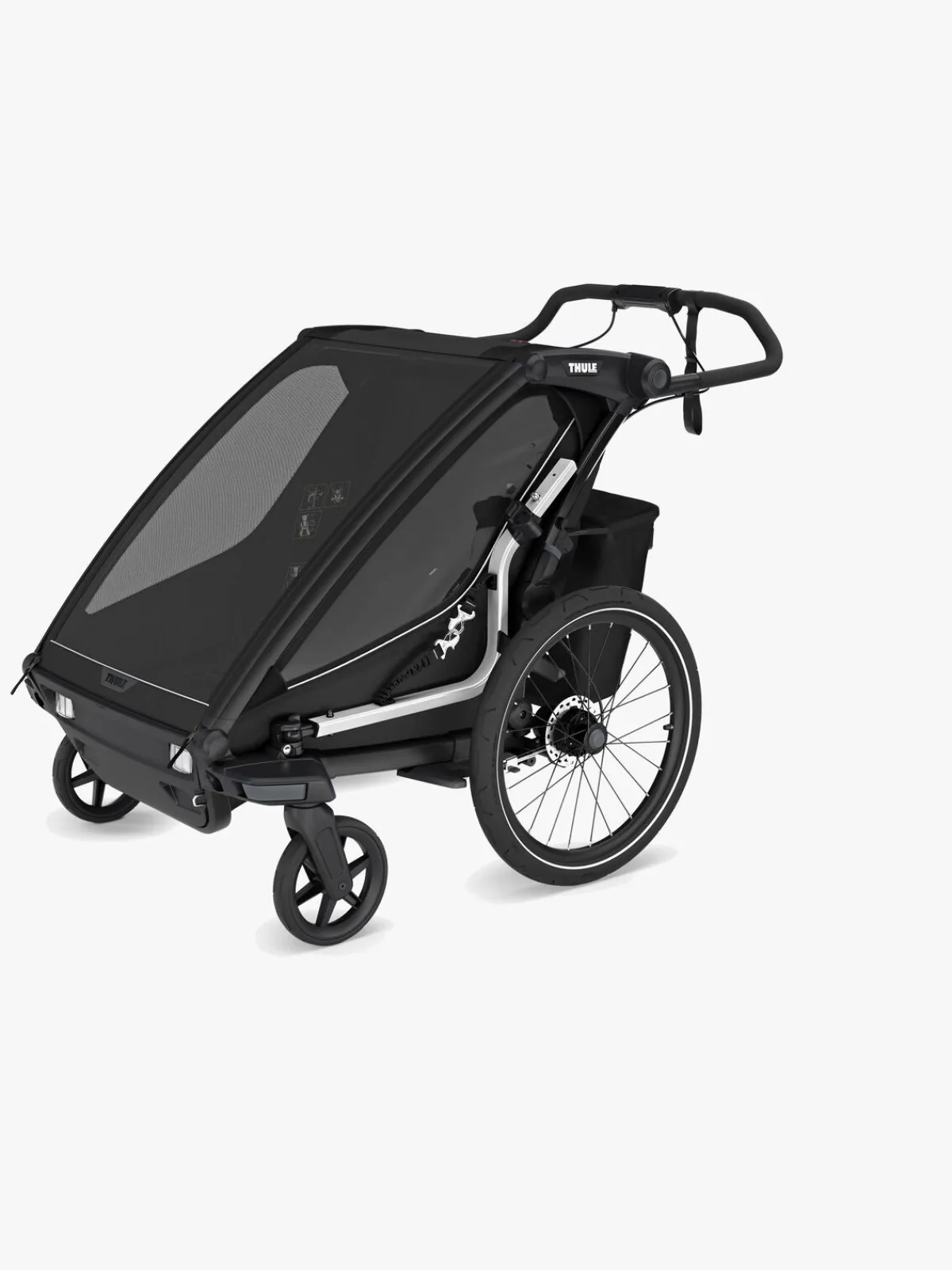 Thule Aktivitetsvogne-Chariot Sport 2 Cykelanhænger, Black G3