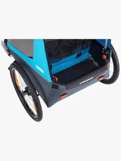 Aktivitetsvogne|Thule Coaster XT Cykelanhænger inkl. Gåturssæt, Blue Blå