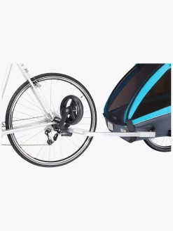Aktivitetsvogne|Thule Coaster XT Cykelanhænger inkl. Gåturssæt, Blue Blå