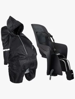 Thule Cykler-Ride Along Lite 2 Frame Mount Cykelstol inkl. Regnslag, Dark Gray