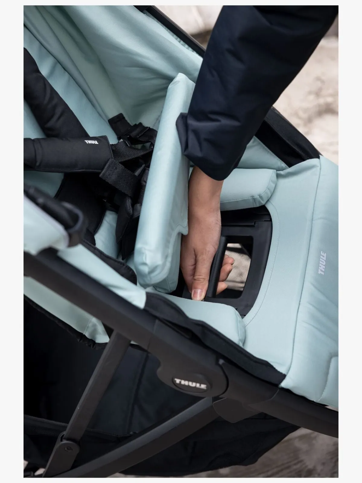 Thule Klapvogne-Spring 2 Klapvogn, Mist Green/Black