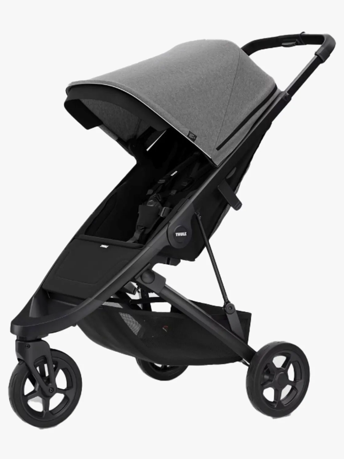 Klapvogne|Thule Spring Klapvogn, Grey Melange/Black Grå/Sort