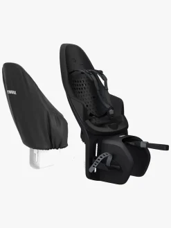 Cykler|Thule Yepp 2 Maxi MIK HD Rack Mount Cykelstol inkl. Regnslag, Black