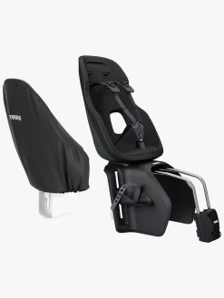 Cykler|Thule Yepp Nexxt 2 Maxi Frame Mount Cykelstol inkl. Regnslag, Midnight Black