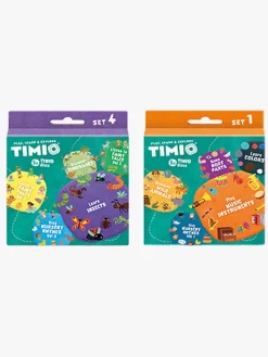 TIMIO Lærerig Leg-Skivepakke 5-i-1 Farver & Rim 2-pak