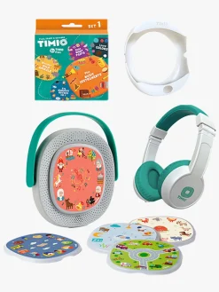 Lærerig Leg|TIMIO Tilbehør og Skivepakke, Farver, Dyr, Kropsdele & Instrument