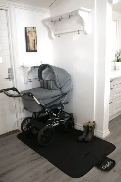 Vogntilbehør|Tinkafu Gulvmåtte 90x145cm, Sort