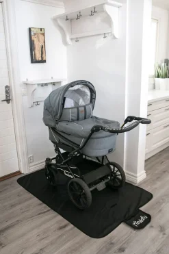 Vogntilbehør|Tinkafu Gulvmåtte 90x145cm, Sort