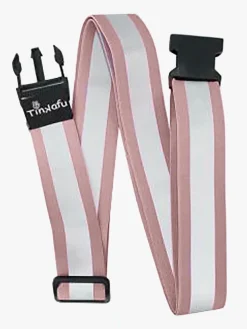Tinkafu Vogntilbehør-Refleksbånd til Vogn, Woodrose Pink