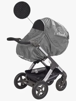 Vogntilbehør|Tinkafu Regnslag Med Myggenet Grå