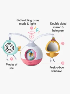 Børn TinyLove Børnesenge & Tilbehør-Tiny Love Tummy Time Mobile Princess Tales