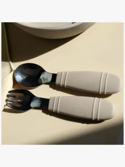 Spisetid|TinyTot Tiny Tot Gaffel & Ske, Beige