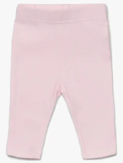 Børn TinyTreasure Underdele-Tiny Treasure Lexi Leggings 2-pak, Pink/Flamingo