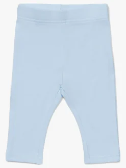 Underdele|TinyTreasure Tiny Treasure Lexi Leggings 2-pak, Blue/Flamingo Blå/Hvid