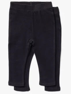 Underdele|TinyTreasure Tiny Treasure Lexi Leggings 2-pak, Phantom Black Sort