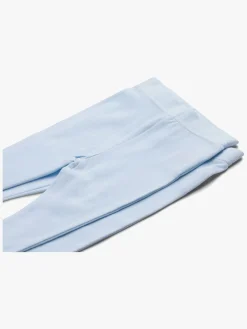 Børn TinyTreasure Underdele-Tiny Treasure Lexi Leggings 2-pak, Baby Blue