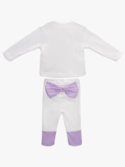 Børn TinyTreasure Tøj- & Gavesæt|Underdele-Tiny Treasure Louise Tøjsæt, Orchid Bloom