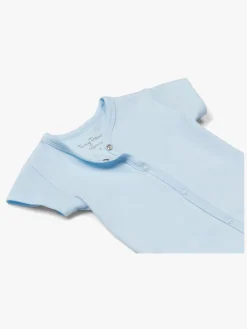 Heldragter|TinyTreasure Tiny Treasure Summer Heldragt 2-pak, Blue/Palm Blå/Hvid