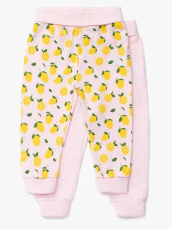 Underdele|TinyTreasure Tiny Treasure Willow Bukser 2-pak, Pink Lyserød