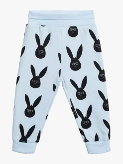 Underdele|TinyTreasure Tiny Treasure Willow Bukser 2-pak, Baby Blue Blå/Sort