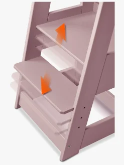 Børnemøbler|tiSsi Læringstårn, Beech Oriental Rose Lyserød