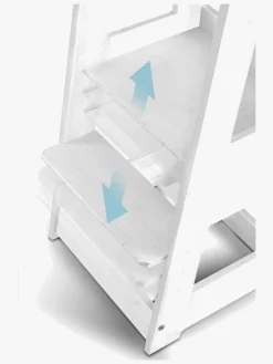 Børnemøbler|tiSsi Læringstårn, Beech White Hvid