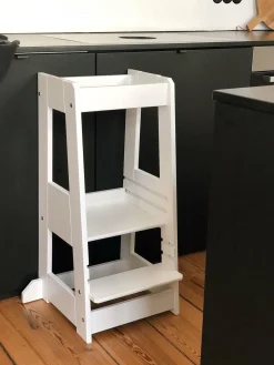 Børnemøbler|tiSsi Læringstårn, Beech White Hvid