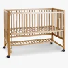 Børnesenge & Tilbehør|tiSsi XXL Bedside Crib HAJO 120x60, Natur