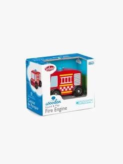 Legetøjsbiler & -Fartøjer|Tobar Brandbil i Træ