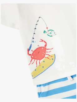 Tøj- & Gavesæt|TomJoule Tom Joule Barnacle Tøjsæt, White Crab