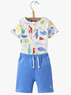 Underdele|Overdele|TomJoule Tom Joule Granddad Sæt, Cream Sea