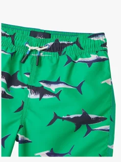 Børn TomJoule Uv & Strand-Tom Joule Ocean Badeshorts, Greenshark