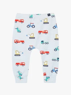 Underdele|TomJoule Tom Joule Payton Leggings, Vehiclestripe Blå/Rød/Flerfarvet