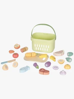 TookyToy Rolleleg-Tooky Toy Cutting Spisesæt, Grøn